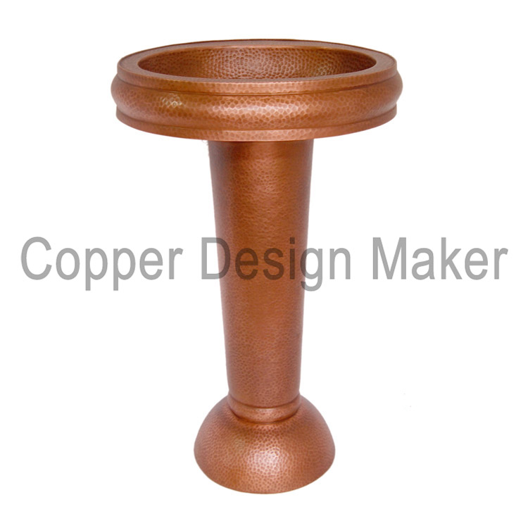 Pedestal Sinks - Copper Design Maker